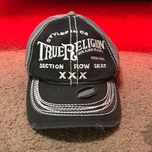 TRUE RELIGION STRAP BACK HAT